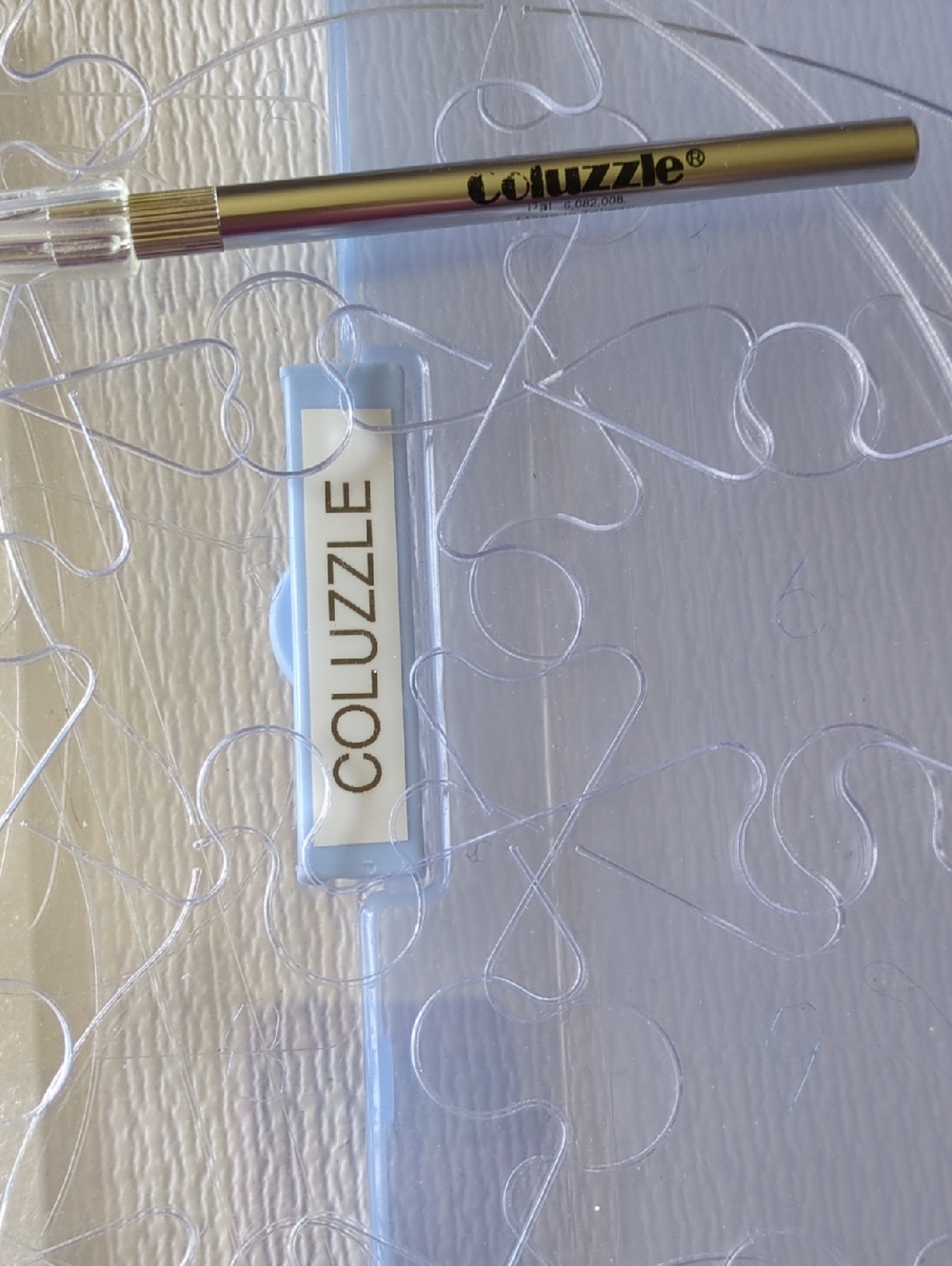 🎂Y1 - Coluzzle Clear Acrylic Transparent Templates, Cutter and Mat